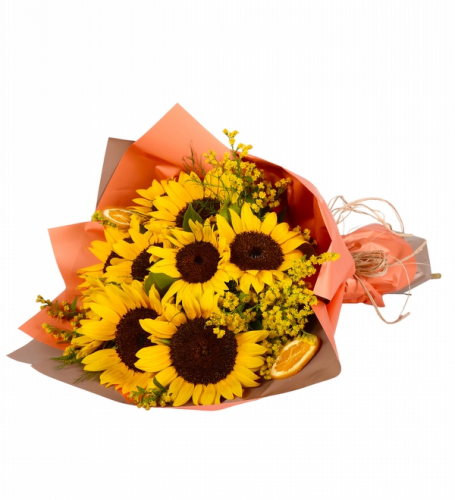 Parla Ayçiçeği Buketi