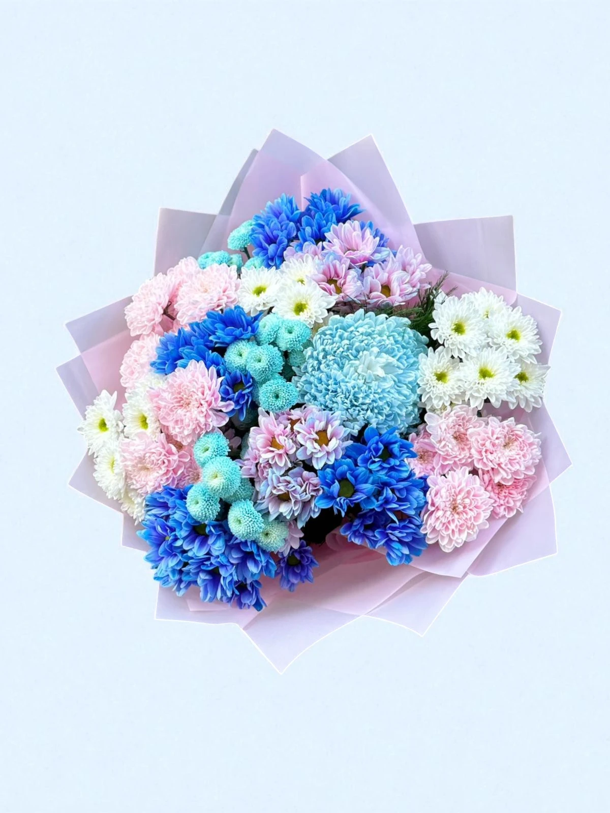 Lacivert Papatya  Anastasia Buketi  